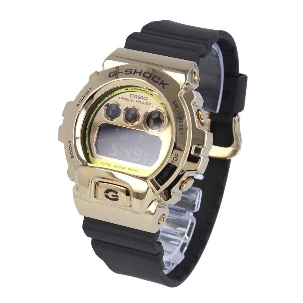 CASIO G-Shock GM-6900G-9 9JF Digital Gold Black Dial Resin Strap Mens Watch New