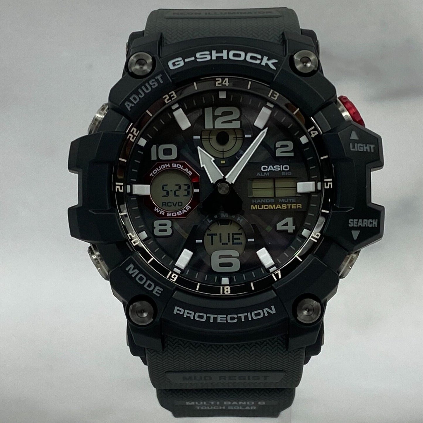 CASIO G-Shock MUDMASTER GWG-100-1A8JF Solar Radio Analog Digital Men Watch New