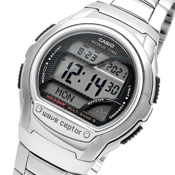 CASIO Wave Captor WV-58RD-1AJF Multi Band 5 Digital Quartz Mens Watch New Japan