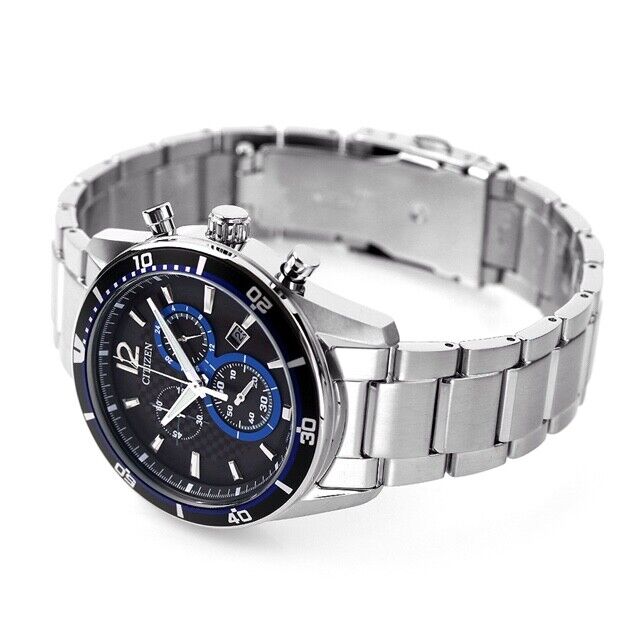 CITIZEN Collection VO10-6741F Date Chrono Eco-Drive Solar Mens Watch New Japan