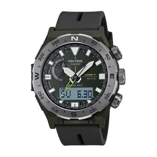 CASIO PROTREK CLIMBER PRW-6800Y-3JF Moss Green Radio Solar 2021s Mens Watch New