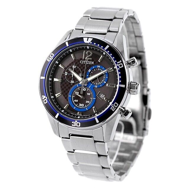 CITIZEN Collection VO10-6741F Date Chrono Eco-Drive Solar Mens Watch New Japan