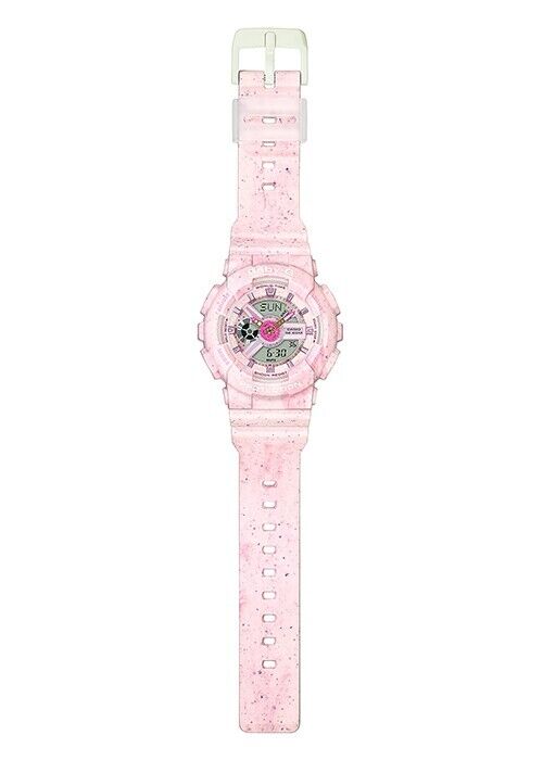 CASIO BABY-G BA-110PI-4AJF Pink Ice Cream Pastel Analog Digital Womens Watch New