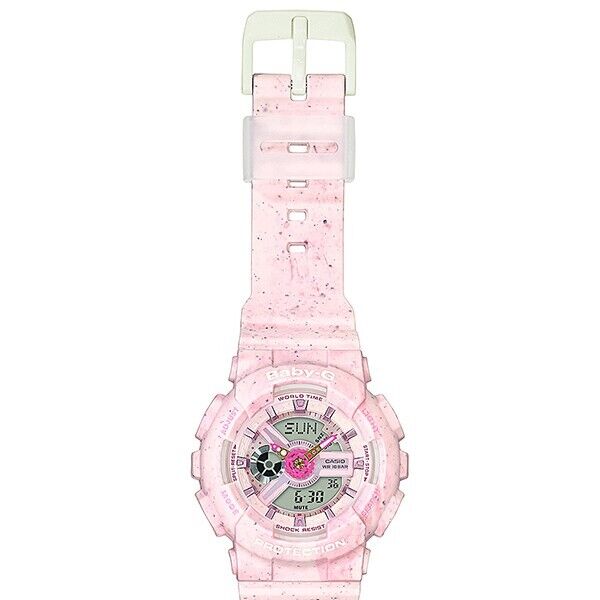 CASIO BABY-G BA-110PI-4AJF Pink Ice Cream Pastel Analog Digital Womens Watch New