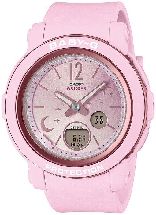 CASIO BABY-G BGA-290DS-4AJF Pink Moon and Stars Series Womens Watch New Japan