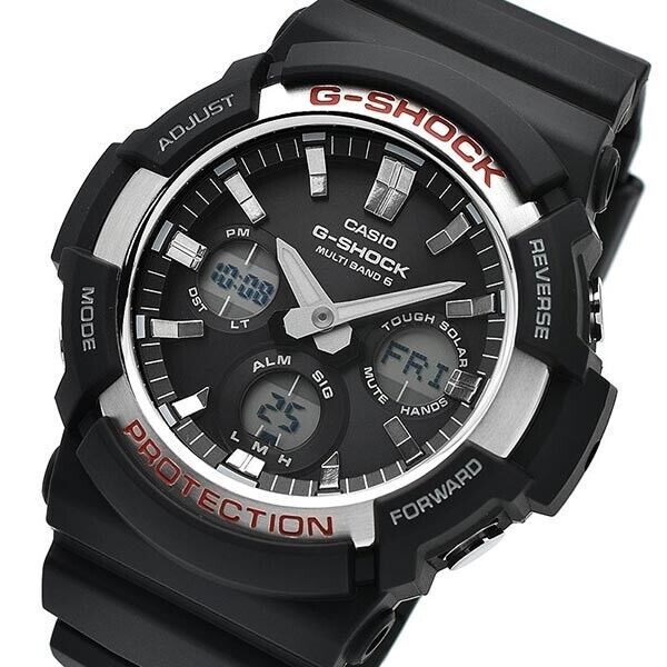 CASIO G-Shock GAW-100-1AJF Tough Solar Atomic Radio Analog Digital Men Watch New