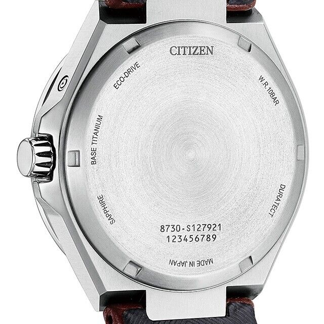 Citizen BU0060-17W Attesa Eco-drive Triple Calendar Titanium 100M Mens Watch New