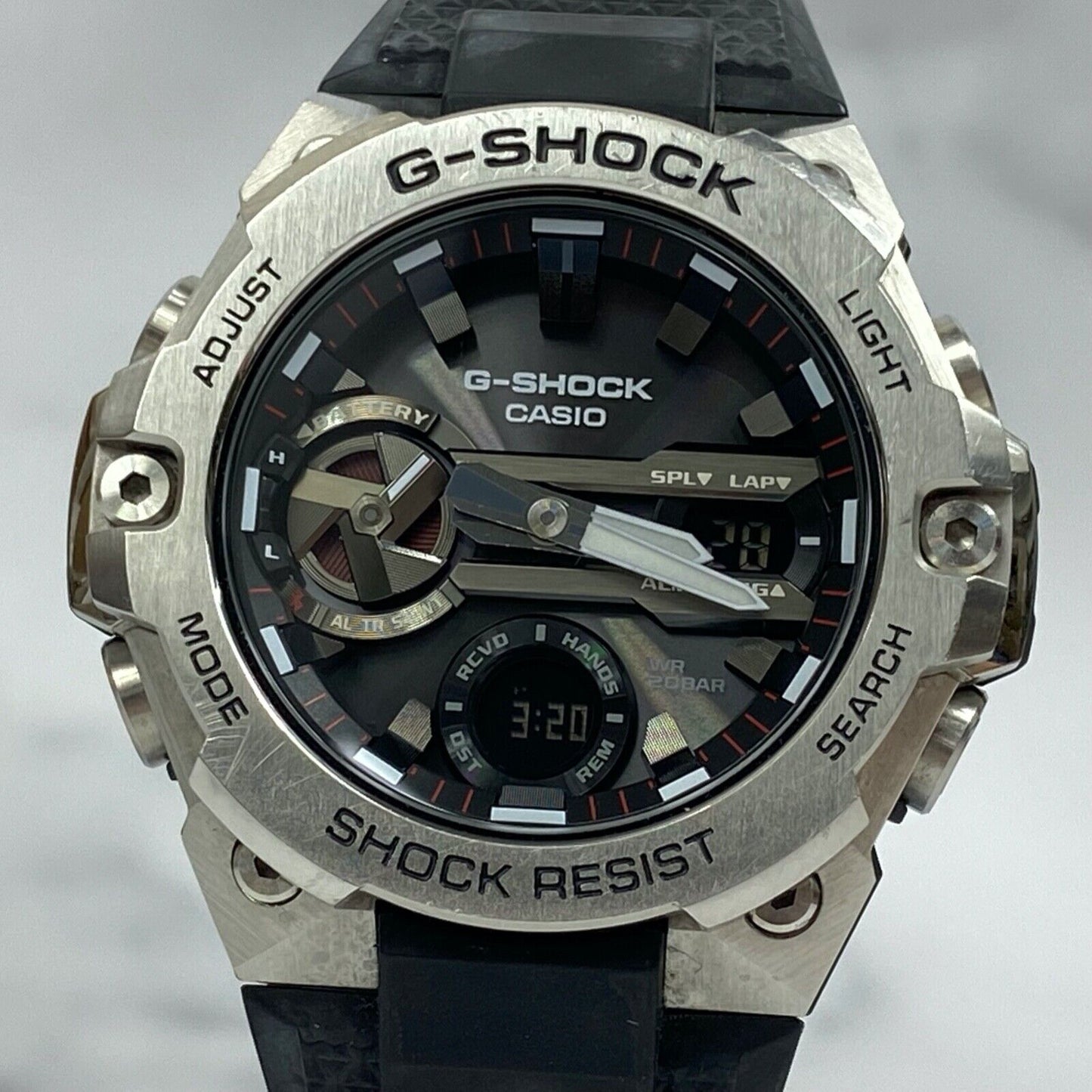 CASIO G-Shock G-Steel GST-B400-1A Bluetooth Solar Mens Watch With Box Excellent