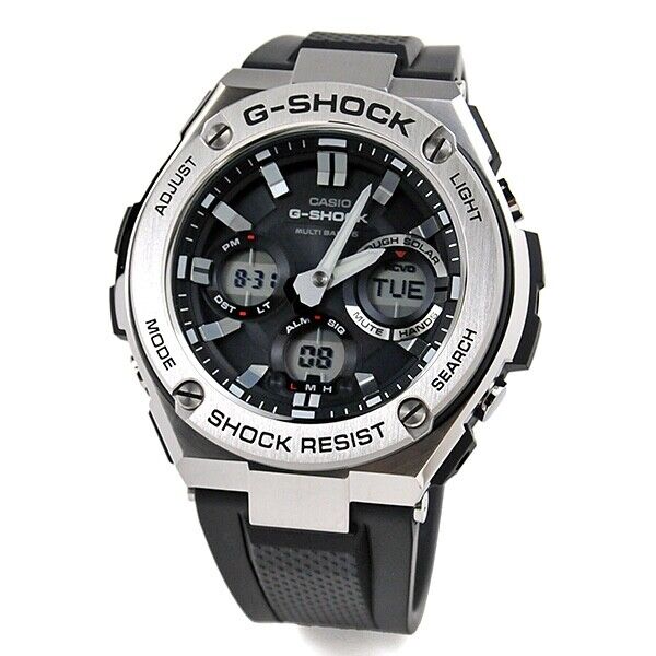 CASIO G-SHOCK G-STEEL GST-W110-1AJF Analog/Digital Solar Mens Watch New Japan