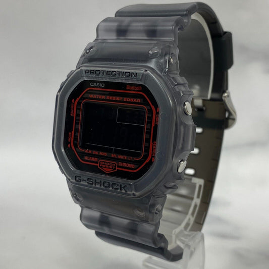 CASIO G-SHOCK DW-B5600G-1JF Black Clear Limited Bluetooth Digital Men Watch NEW