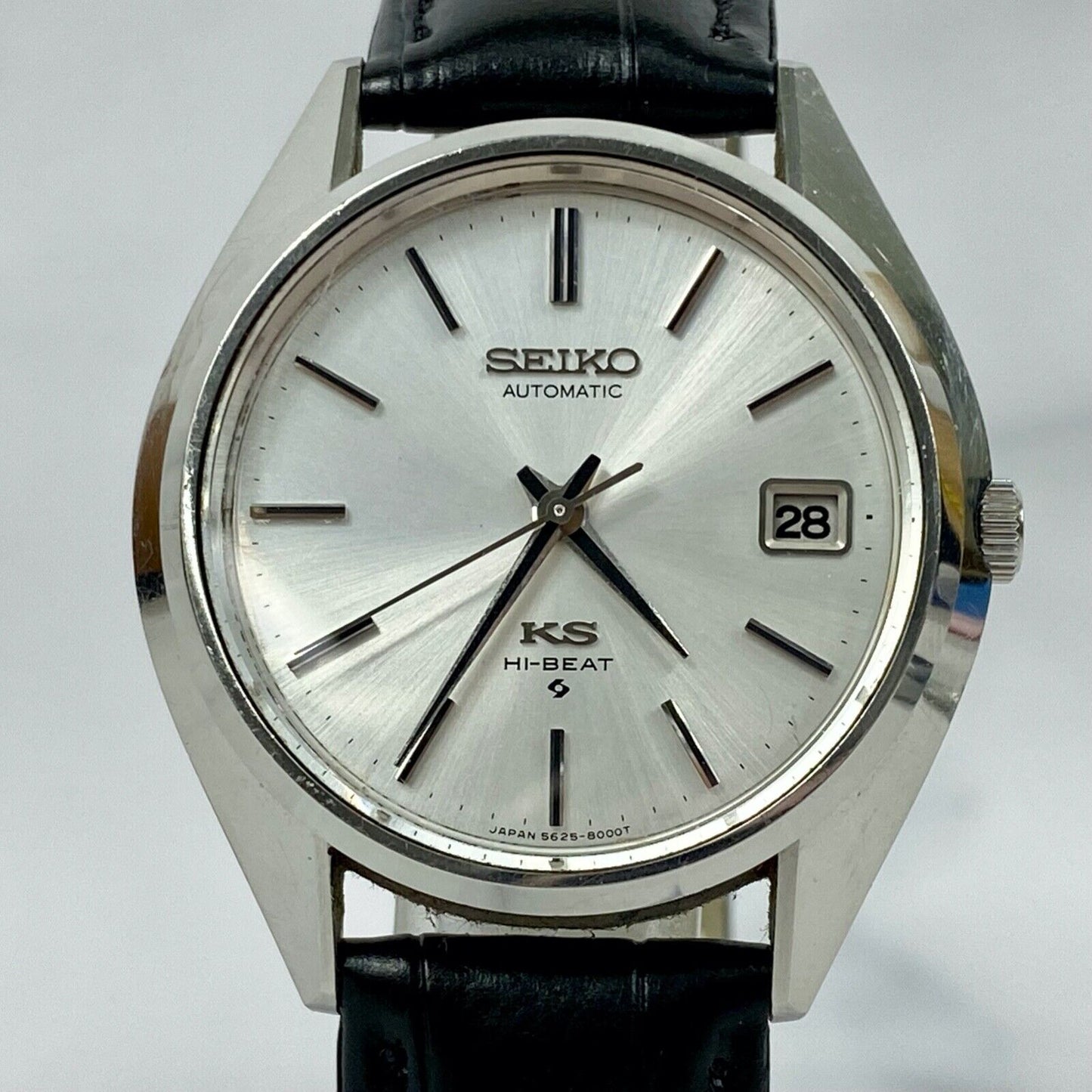 SEIKO King Seiko 5625/5626-8000 Hi-Beat Automatic Mens Watch Vintage Excellent