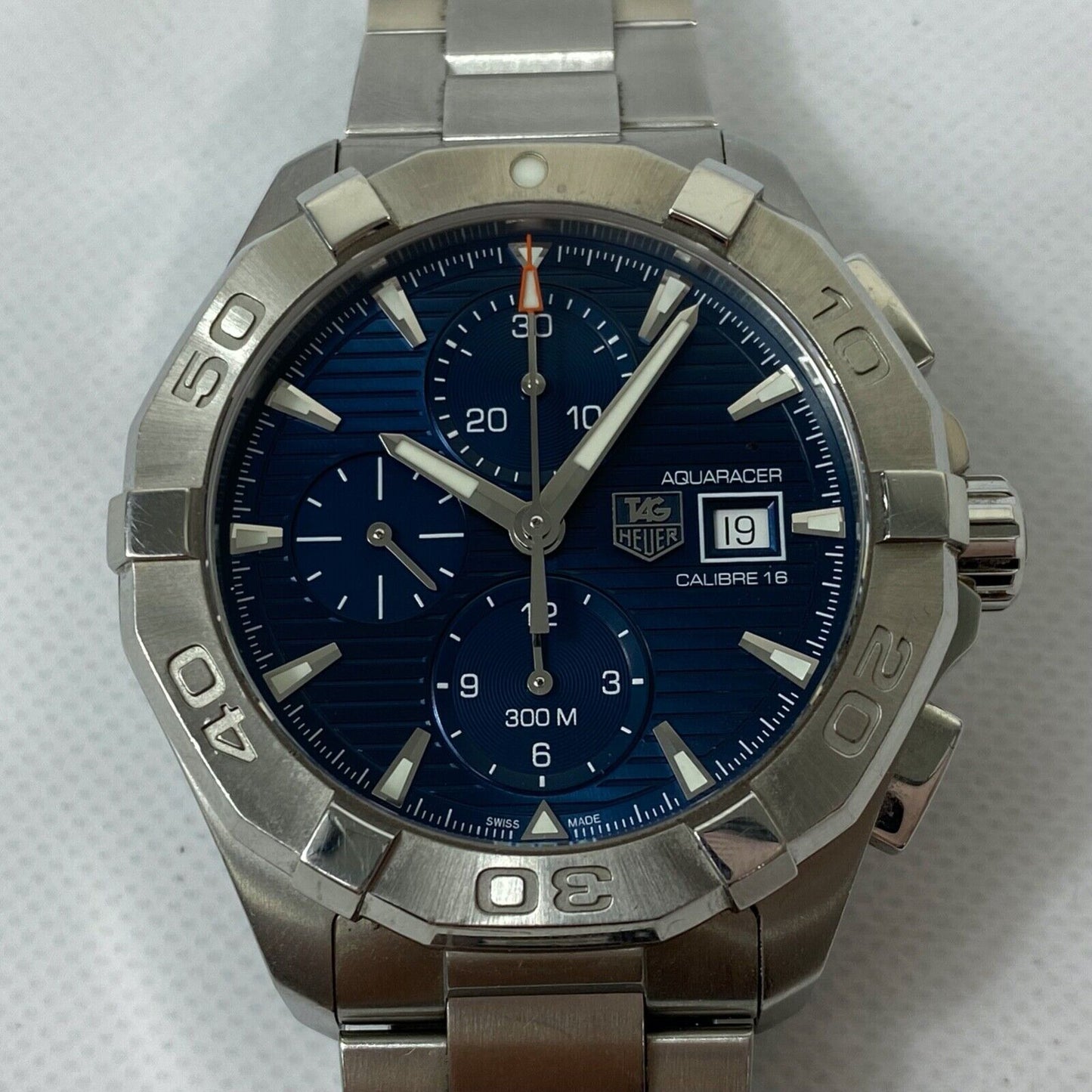 TAG HEUER Aquaracer Calibre CAY2112-2 Swiss Auto Mens Watch Vintage Excellent