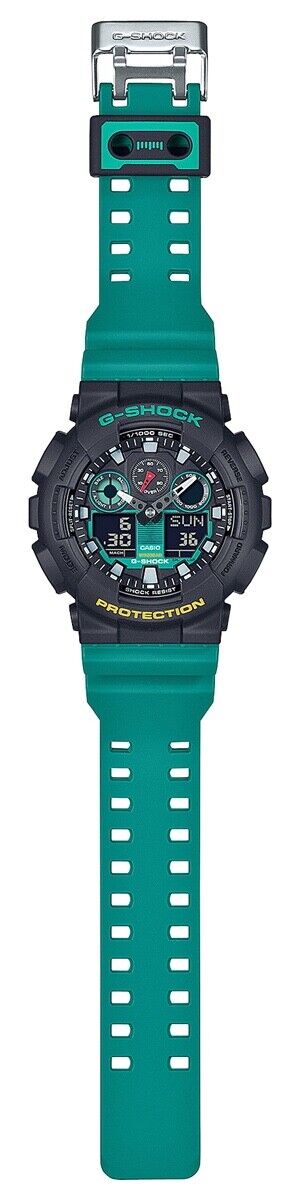 CASIO G-SHOCK GA-100MT-1A3JF MixTape Limited AnaDigi Quartz Mens Watch New Japan