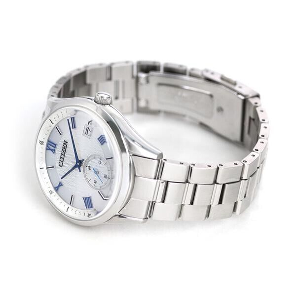 Citizen BV1120-91A Collection Eco-Drive White Blue Solar Mens Watch New Japan