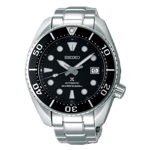 SEIKO PROSPEX SPB101 SPB101J Sumo Automatic Diver's 200M Black Mens Watch New