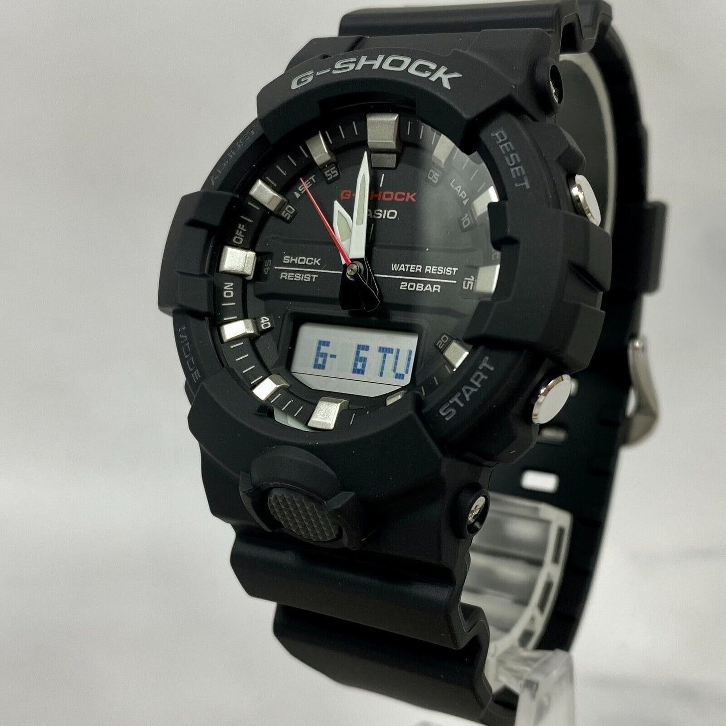 CASIO G-Shock GA-800-1AJF GA-800 Big Case Dual Time Analog Digital Men Watch New