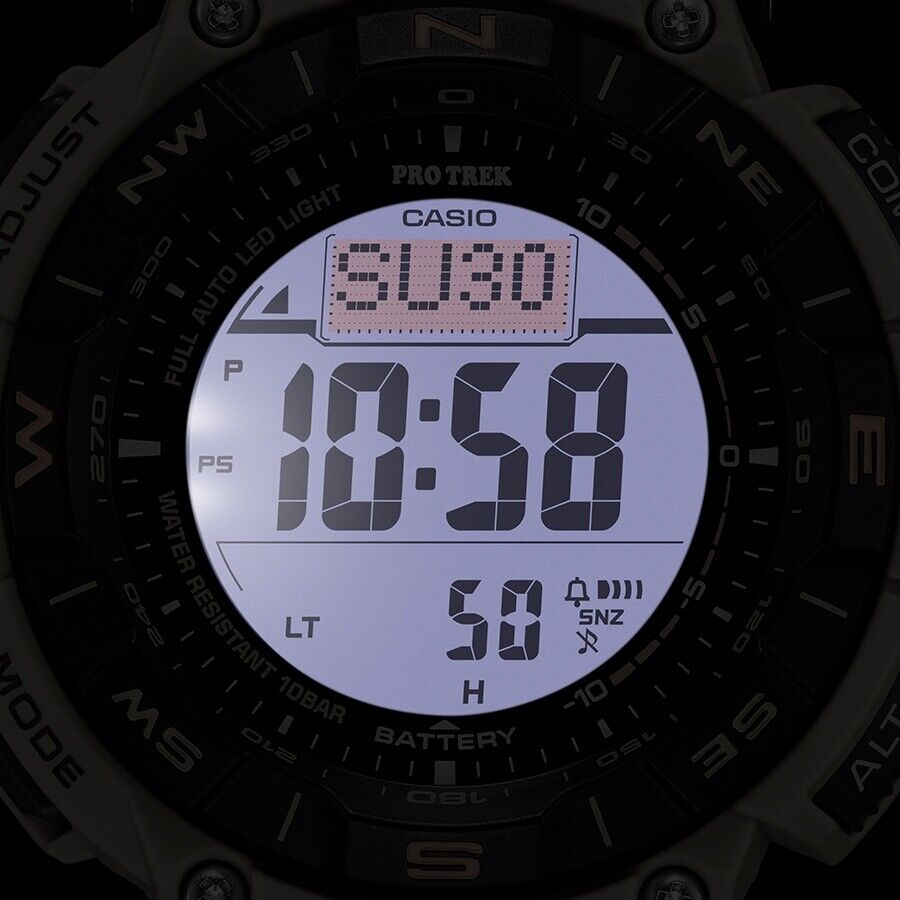 CASIO PRO TREK PRG-340SC-5JF Climber Line Digital  Solar Mens Watch New Japan