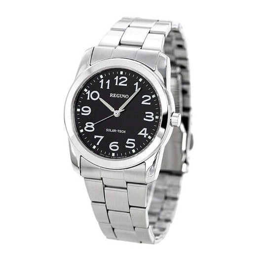 CITIZEN REGUNO RS25-0212A Black Dial Analog Solar-Tech Mens Watch New Japan