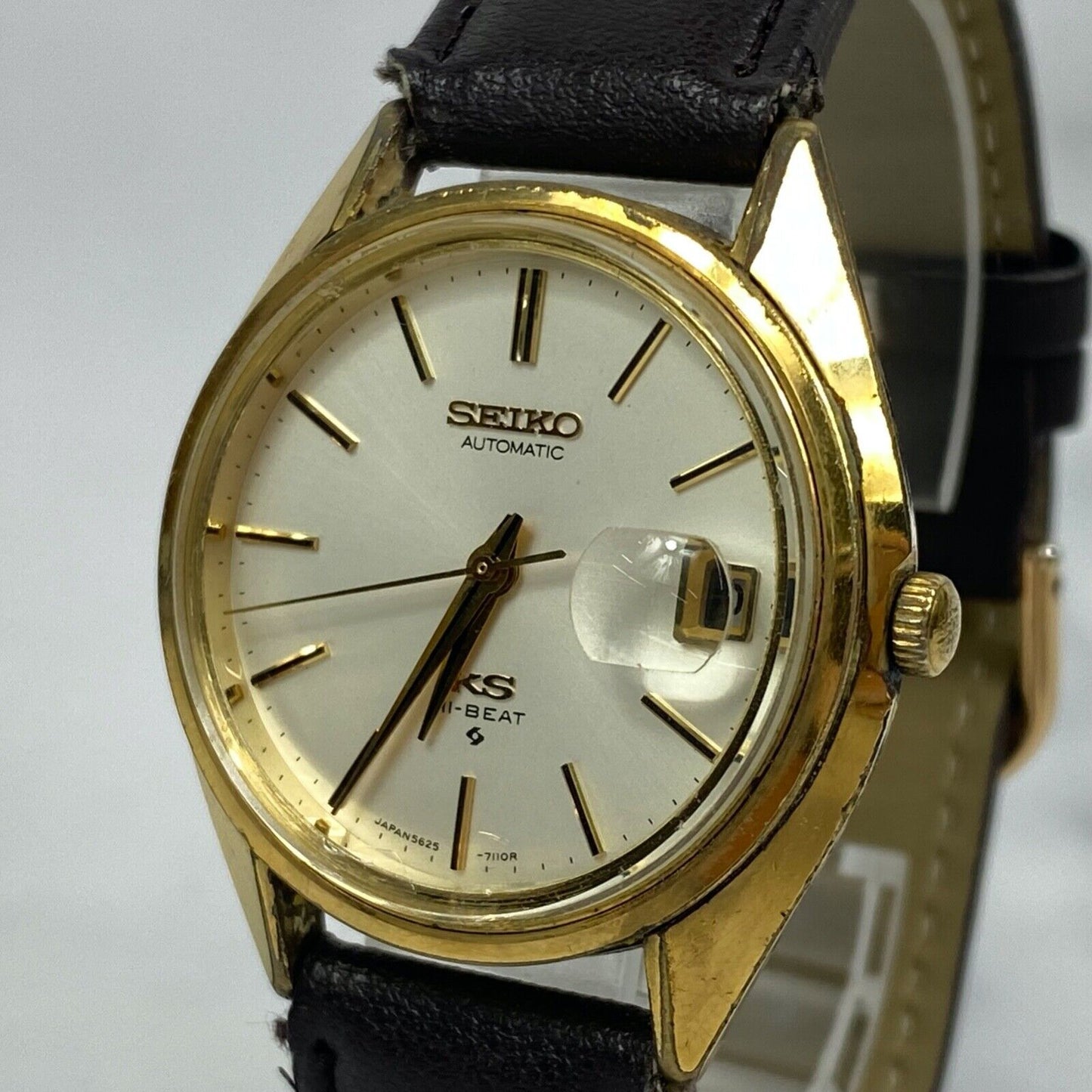 SEIKO King Seiko KS HI-BEAT 5625-7113 Automatic Mens Watch Vintage Excellent