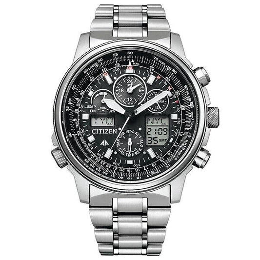 CITIZEN Promaster PMV65-2271 Titanium Eco-Drive Solar Mens Watch New Japan