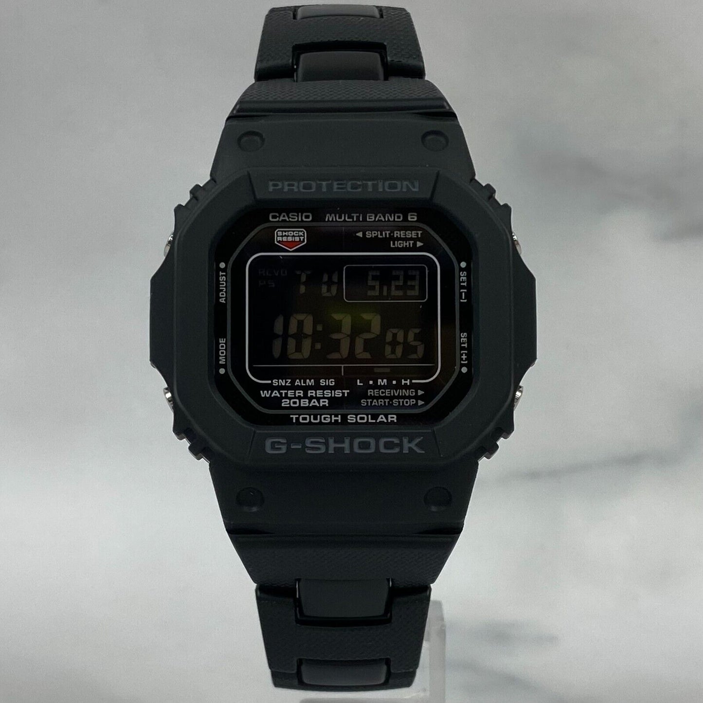 CASIO G-Shock GW-M5610UBC-1JF Solar Radio Black Color Metal Band Mens Watch New