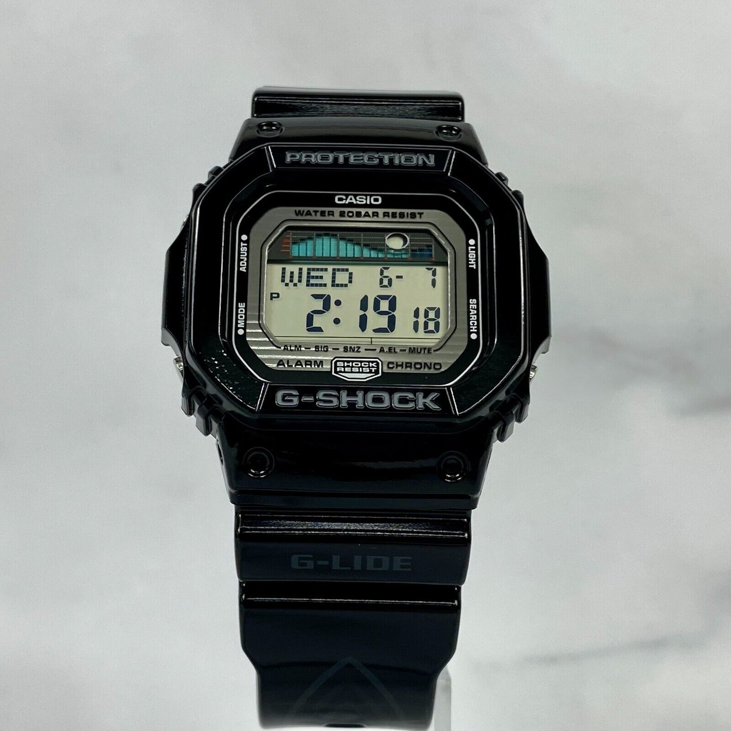 CASIO G-Shock G-LIDE GLX-5600-1JF 5600 Black EL 200M Digital Mens Watch New