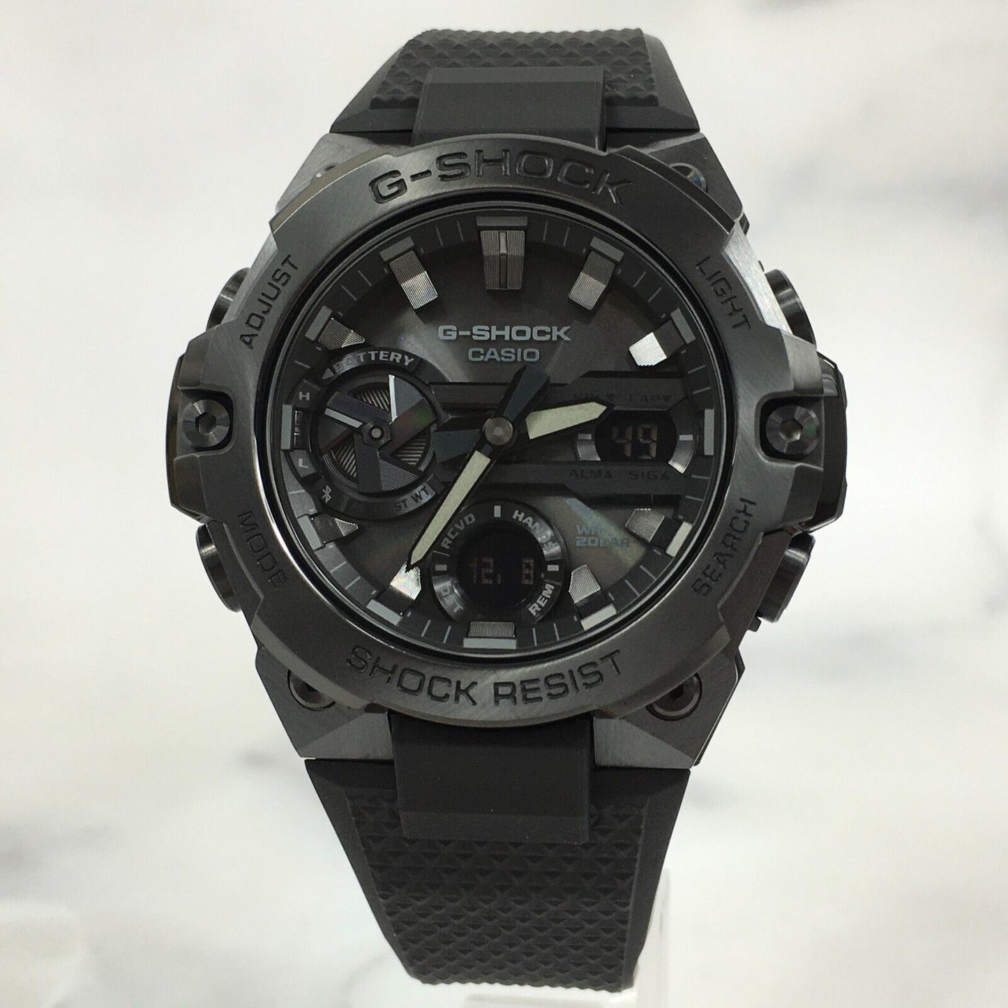 CASIO G-SHOCK G-STEEL GST-B400BB-1AJF Black Bluetooth Solar Men Watch New Japan