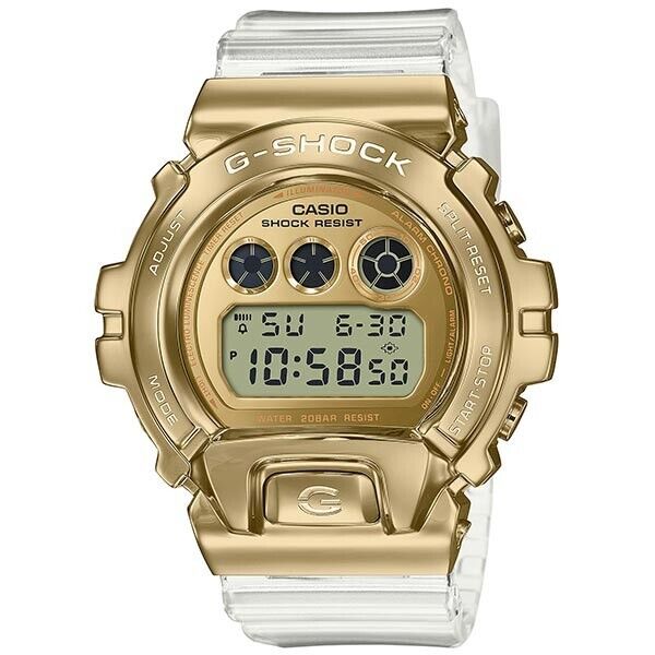 CASIO G-Shock GM-6900SG-9JF 6900SG-9 Gold Skeleton Digital 2021s Mens Watch New