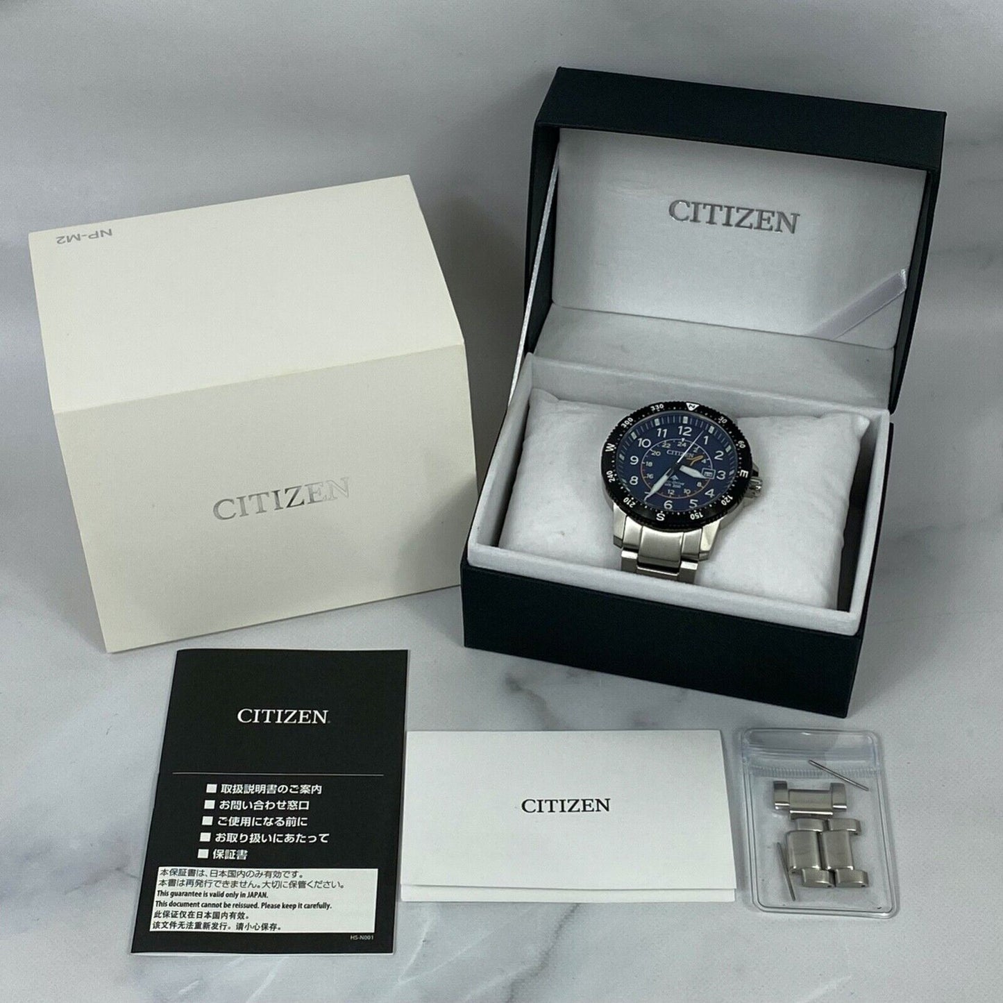 CITIZEN Promaster Land Eco-Drive BJ7094-5 Mens Watch With Box Vintage Excellent