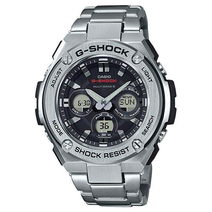 CASIO G-Shock G-STEEL GST-W310D-1AJF Analog Digital Silver 200M Mens Watch New