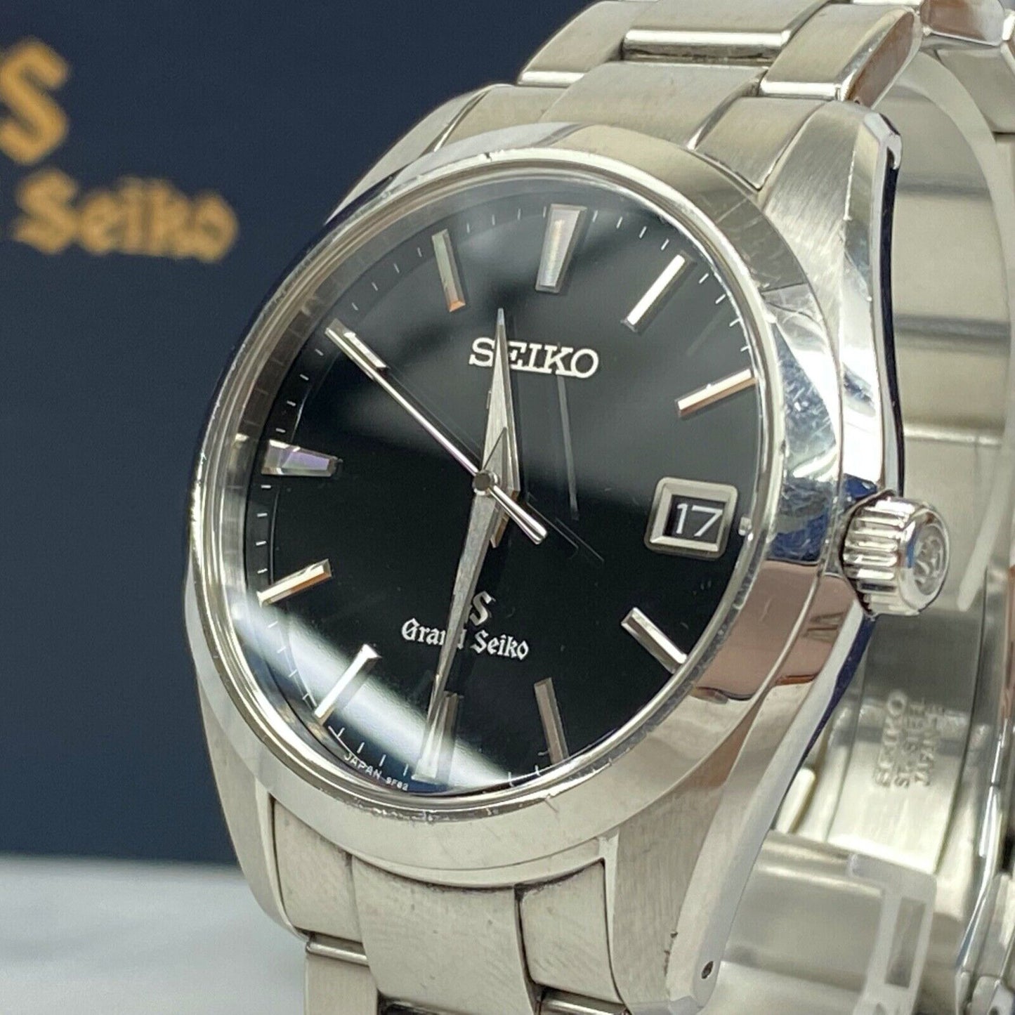 SEIKO Grand Seiko SBGV023/9F82-0AF0 Quartz Mens Watch Vintage Excellent With Box