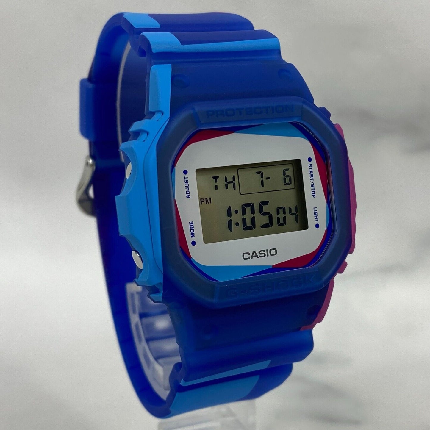 CASIO G-Shock DWE-5600PR-2JR Over Print Color Model Digital Mens Watch New