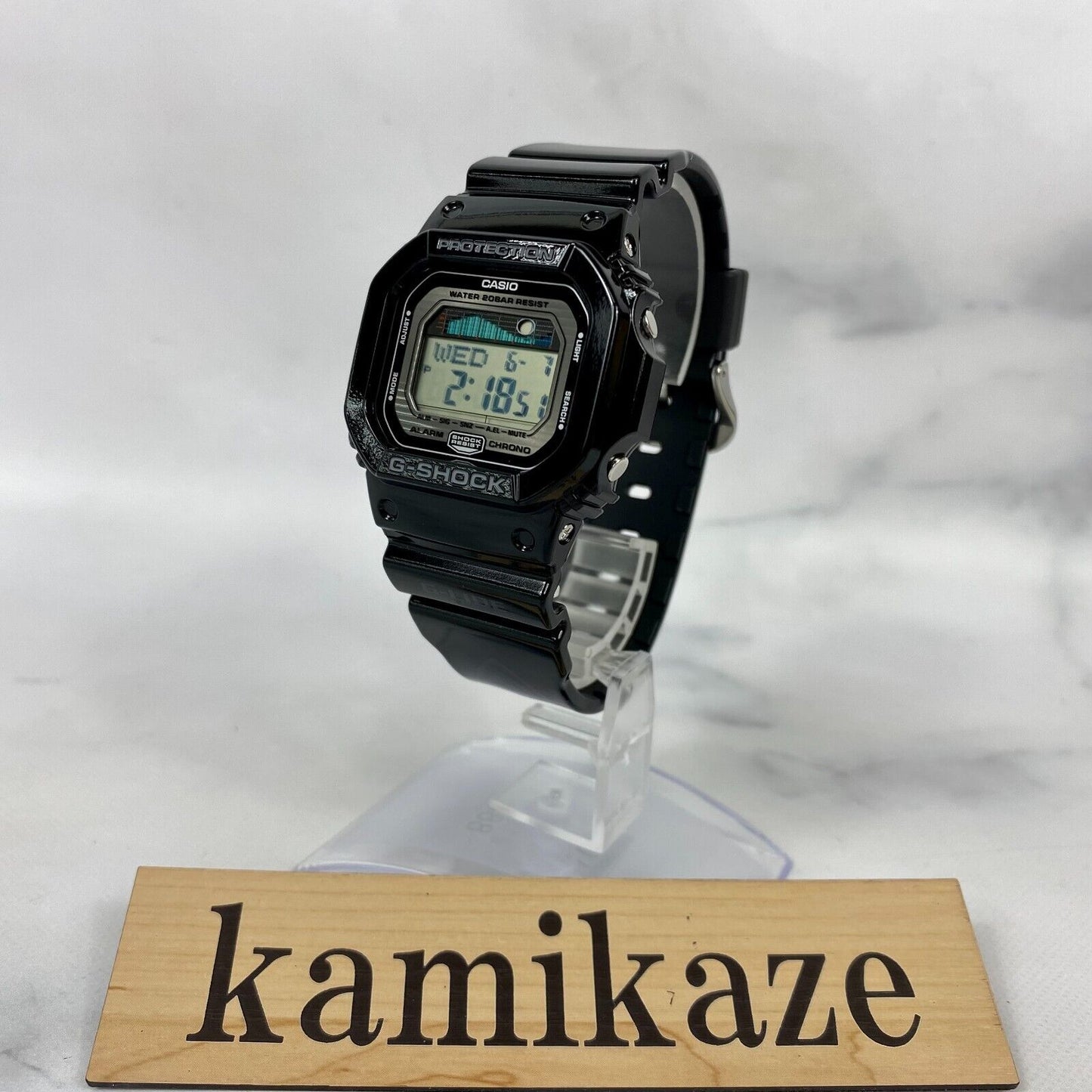 CASIO G-Shock G-LIDE GLX-5600-1JF 5600 Black EL 200M Digital Mens Watch New