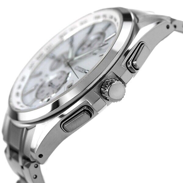 CITIZEN Attesa AT8040-57A Titanium Day/Date Eco-Drive Solar Mens Watch New Japan