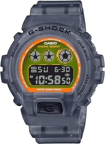 CASIO G-SHOCK SKELTON Seriese DW-6900LS-1JF Digital Quartz Mens Watch New Japan