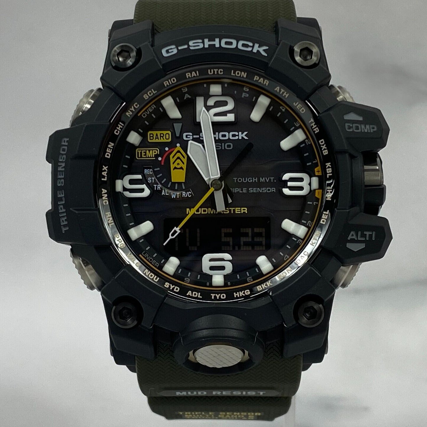 CASIO G-Shock MUDMASTER GWG-1000-1A3JF GWG-1000 Black Solar Mens Watch New Japan