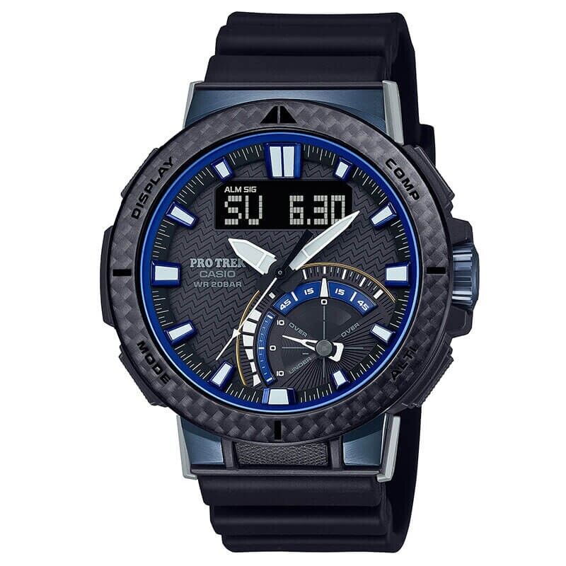 CASIO PRO TREK PRW-73X-1JF Black ANGLER LINE Radio Solar 2021s Mens Watch New