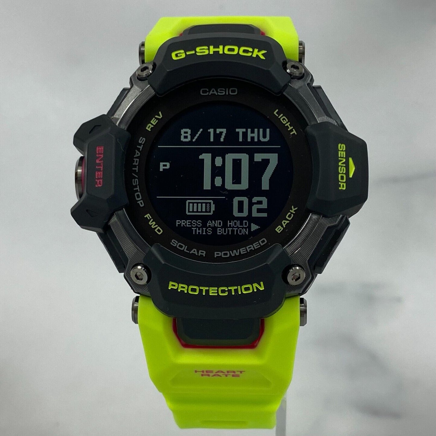 CASIO G-Shock G-Squad GBD-H2000-1A9JR Mobile Link Bluetooth GPS Mens Watch New