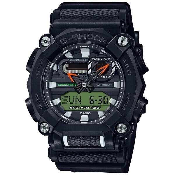 CASIO G-SHOCK GA-900E-1A3JR Black Analog/Digital Quartz Mens Watch New Japan