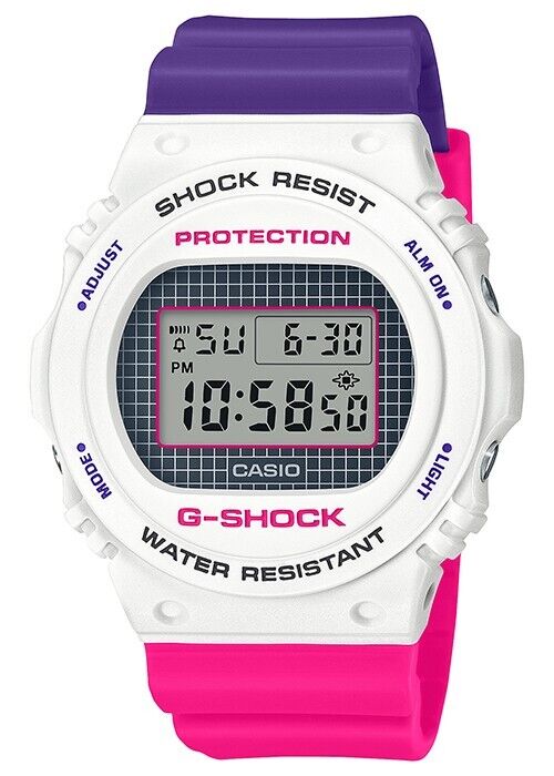 CASIO G-Shock DW-5700THB-7JF Quartz Throwback 1990s Digital Mens Watch New