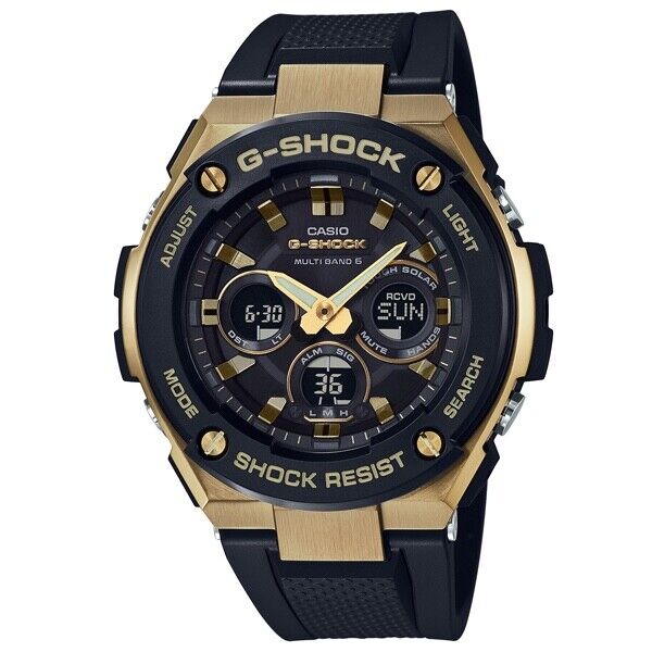 CASIO G-SHOCK G-STEEL GST-W300G-1A9JF Analog/Digital Solar Mens Watch New Japan