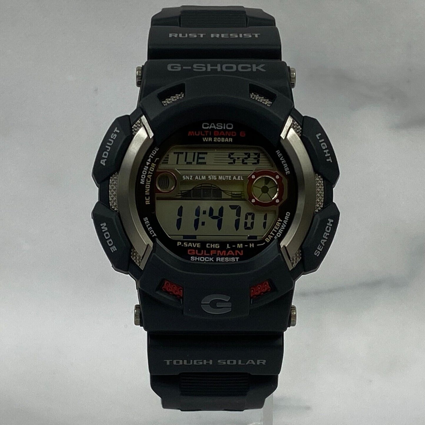 CASIO G-Shock GW-9110-1JF GULFMAN Master of G Solar Mens Watch New From Japan