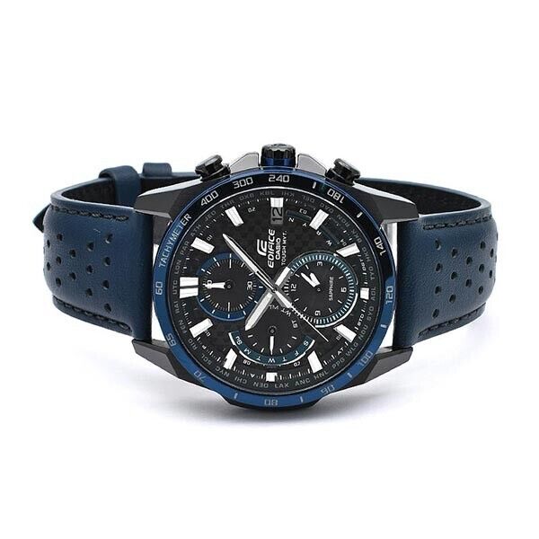 CASIO EDIFICE EQW-A2000CL-2AJF Black Blue Sport Radio Solar 2021s Mens Watch New