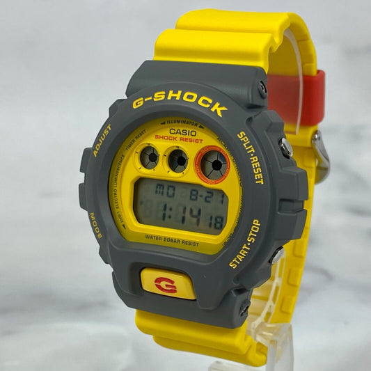 CASIO G-Shock DW-6900Y-9JF DW-6900Y-9 22s Yellow Quartz Digital Mens Watch New