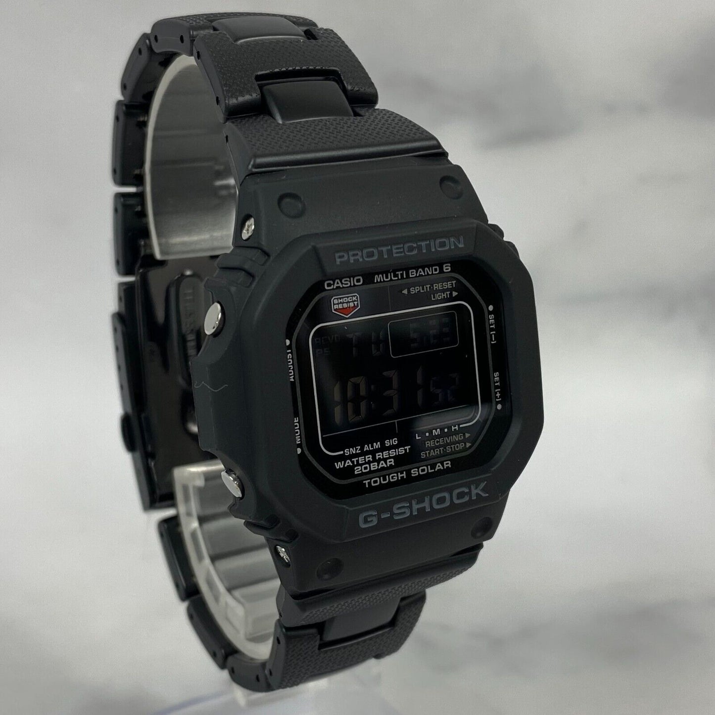 CASIO G-Shock GW-M5610UBC-1JF Solar Radio Black Color Metal Band Mens Watch New