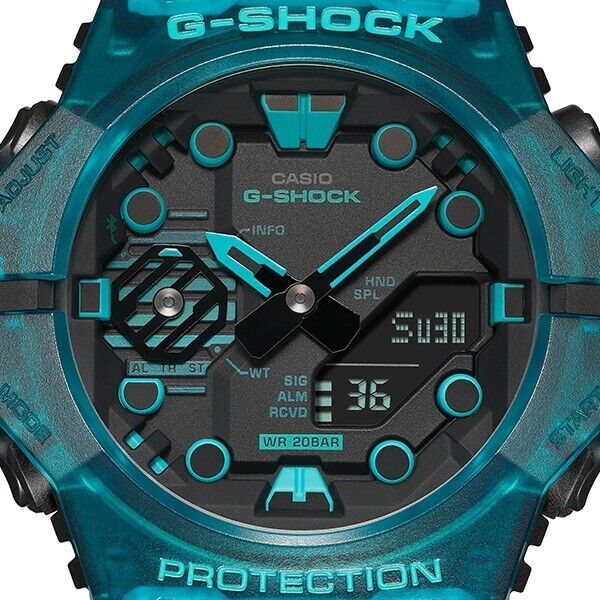 CASIO G-Shock GA-B001G-2AJF Blue Mobile Link Bluetooth Quartz Mens Watch New