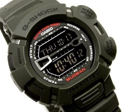 Casio G-Shock Mudman G-9000-3 G9000-3 Mens Watch Quartz 200M New From Japan