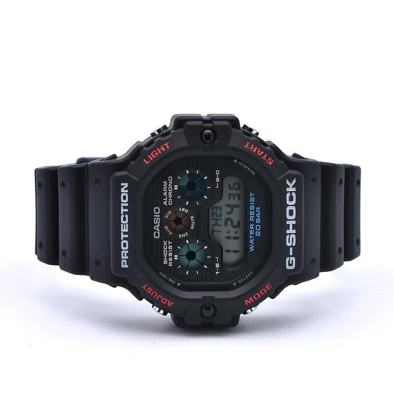 CASIO G-SHOCK DW-5900-1JF WR20 Day/Date Digital Quartz Mens Watch New Japan