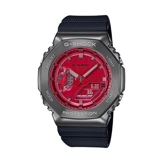 CASIO G-Shock GM-2100B-4AJF Metal Covered Red Analog Digital Mens Watch New