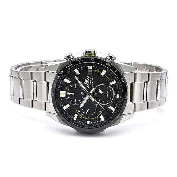 CASIO EDIFICE EQW-A2000DB-1AJF Black Carbon Sport Radio Solar Mens Watch New